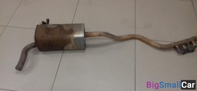 Задняя часть глушителя от Renault Clio 3 2005-2012
