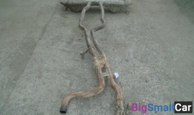 Глушитель в сборе от Porsche Cayenne 2002-2010