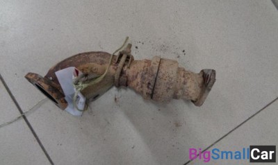 Приемная труба глушителя от Kia Shuma 2001-2004