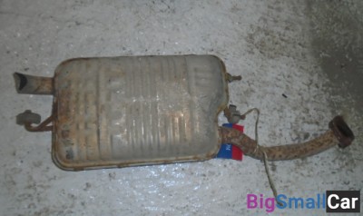 Задняя часть глушителя от Hyundai Elantra XD 2000-2010