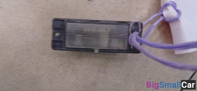 Фонарь подсветки номера от Mitsubishi Pajero, Montero 3 1999-2006