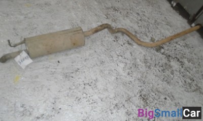 Задняя часть глушителя от Volkswagen Polo Sedan 2010