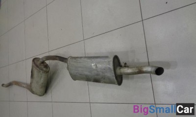 Глушитель в сборе от Audi 80 B3 1986-1991
