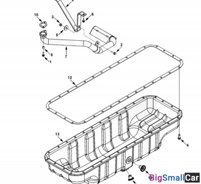Трубка маслозаборная поддона ISLe 3964028