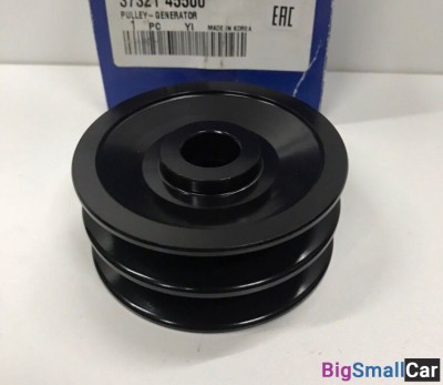 Шкив генератора D4DD Hyundai 3732145500