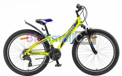 Горные велосипеды PIONEER MIRAGE 26/14 lemon-black-blue