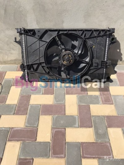 Кассета радиаторов renault laguna 2 1.9 дизель